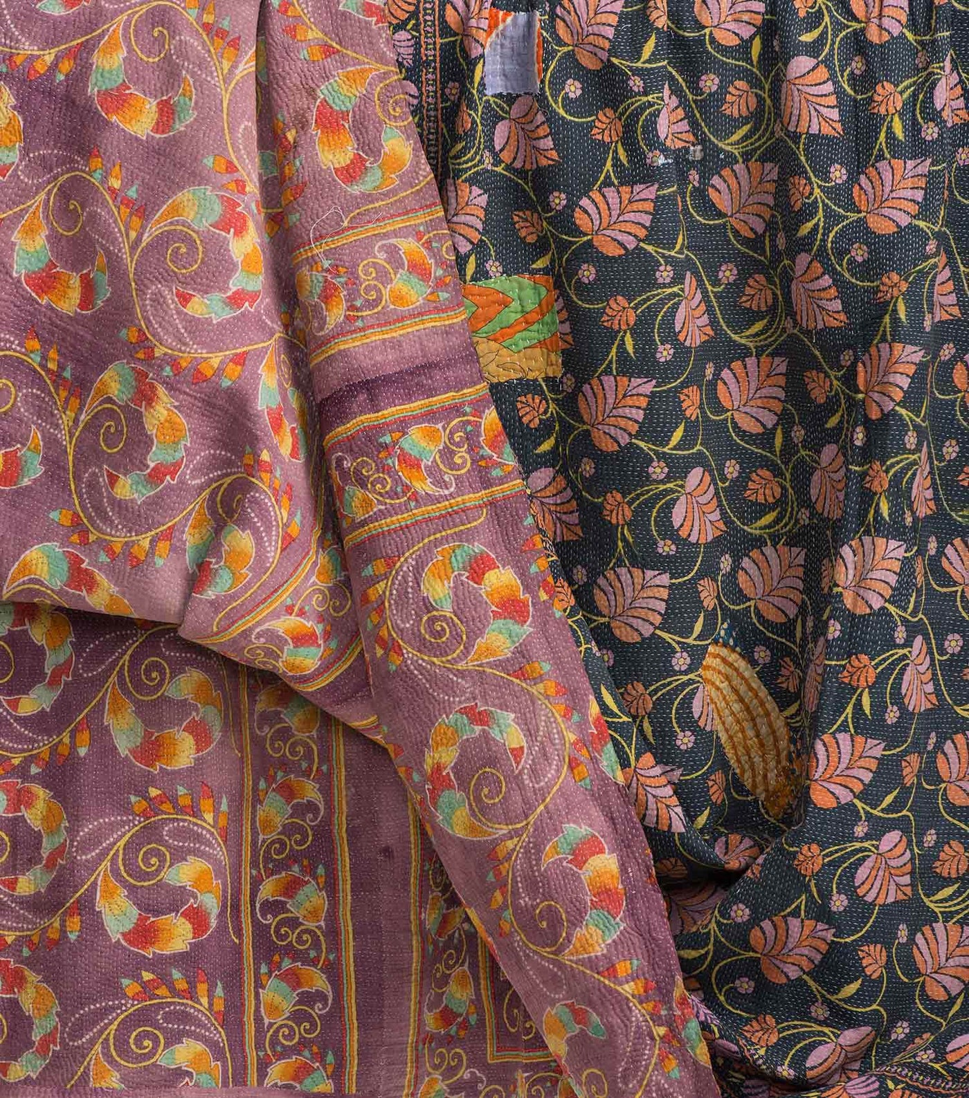 Kantha Cotton Bedcover
