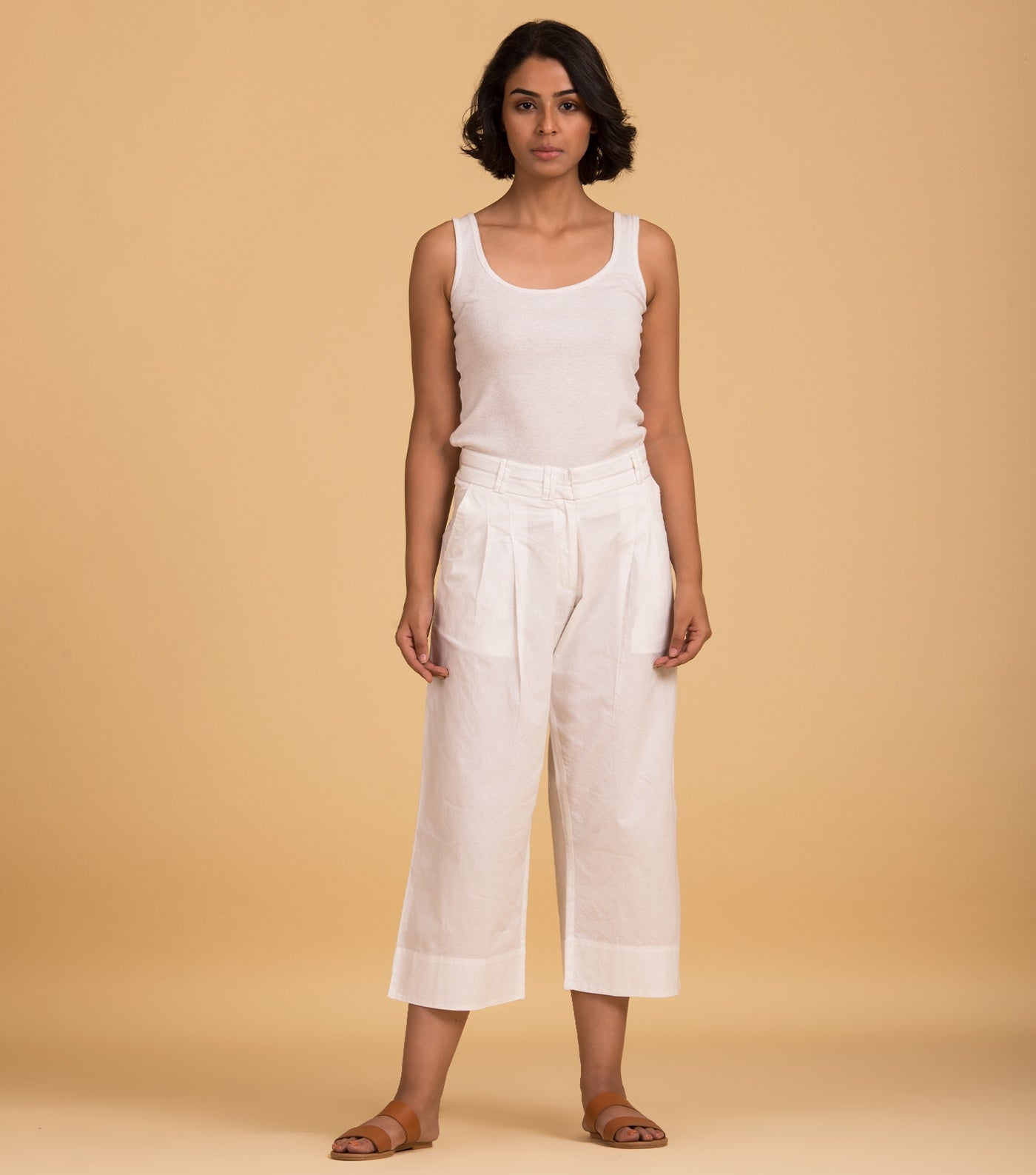 Natural cotton pant