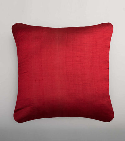 Silk patchwork cushion cover