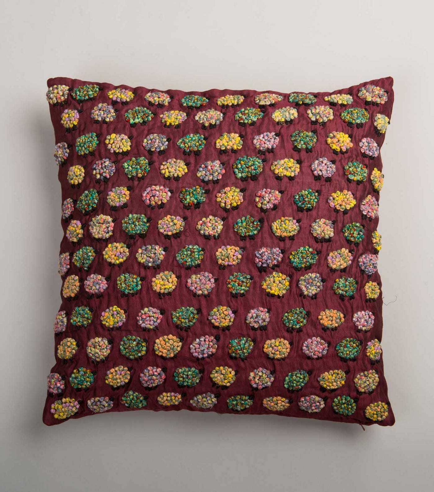 French Knot Cushion Cover