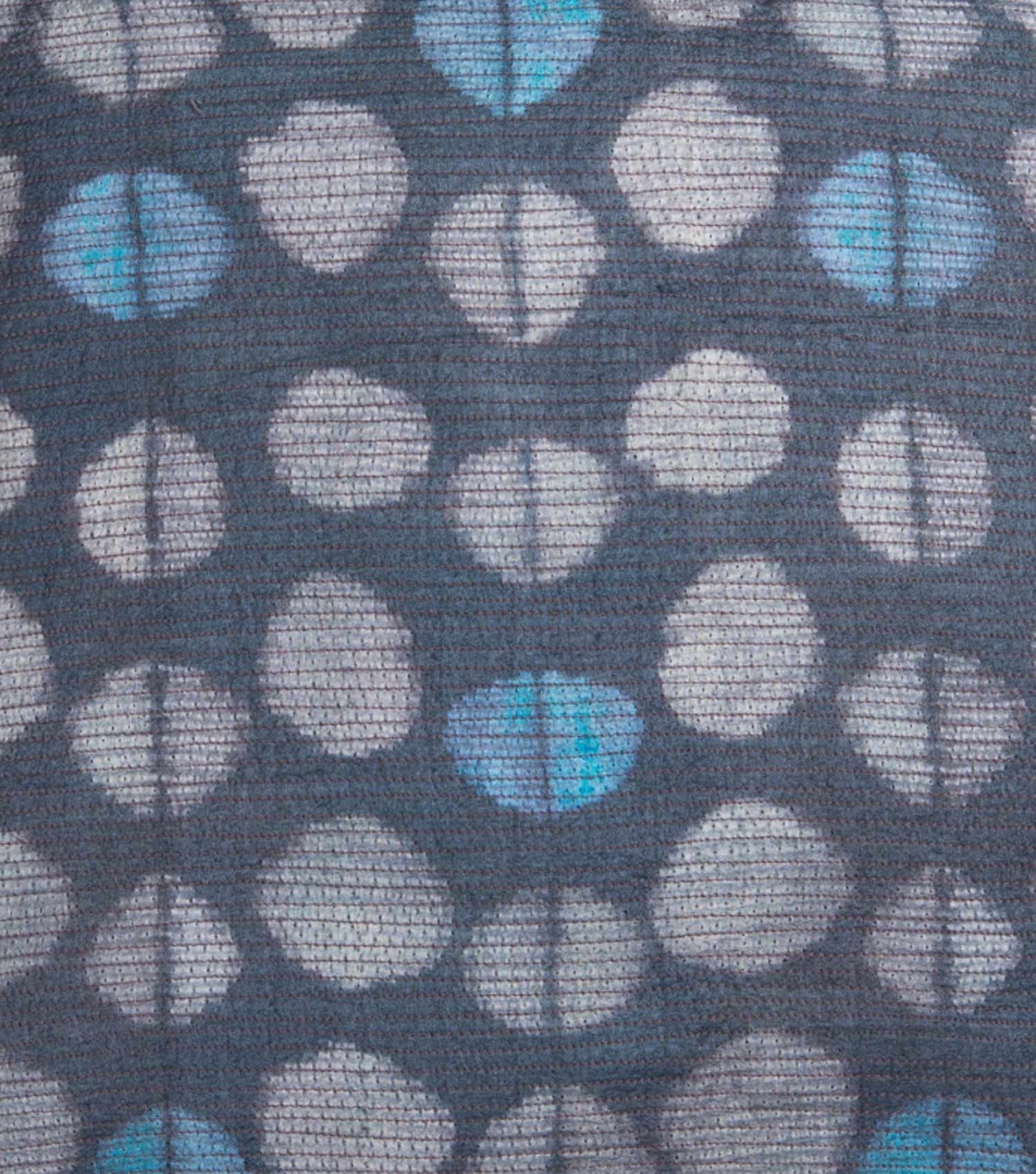 Silk shibori cushion cover