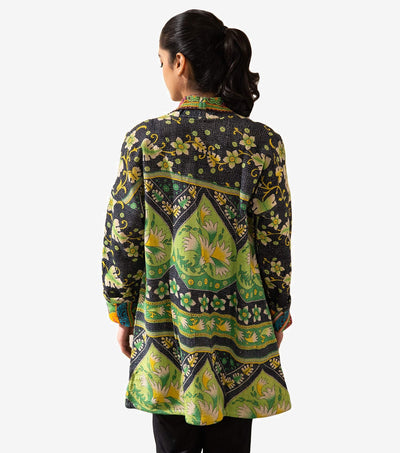 Vintage Cotton Kantha Jacket