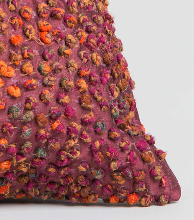 Silk french knot potli