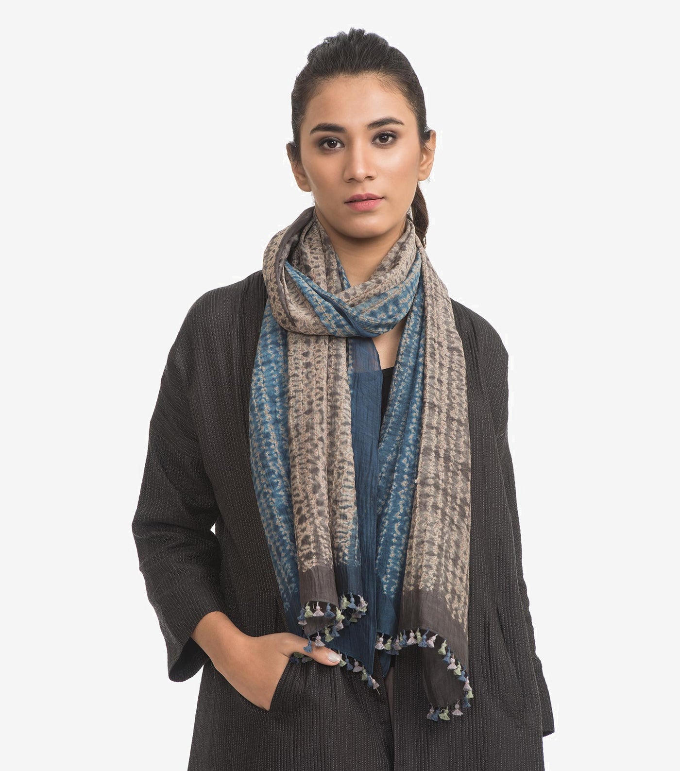 Cotton Silk Scarf