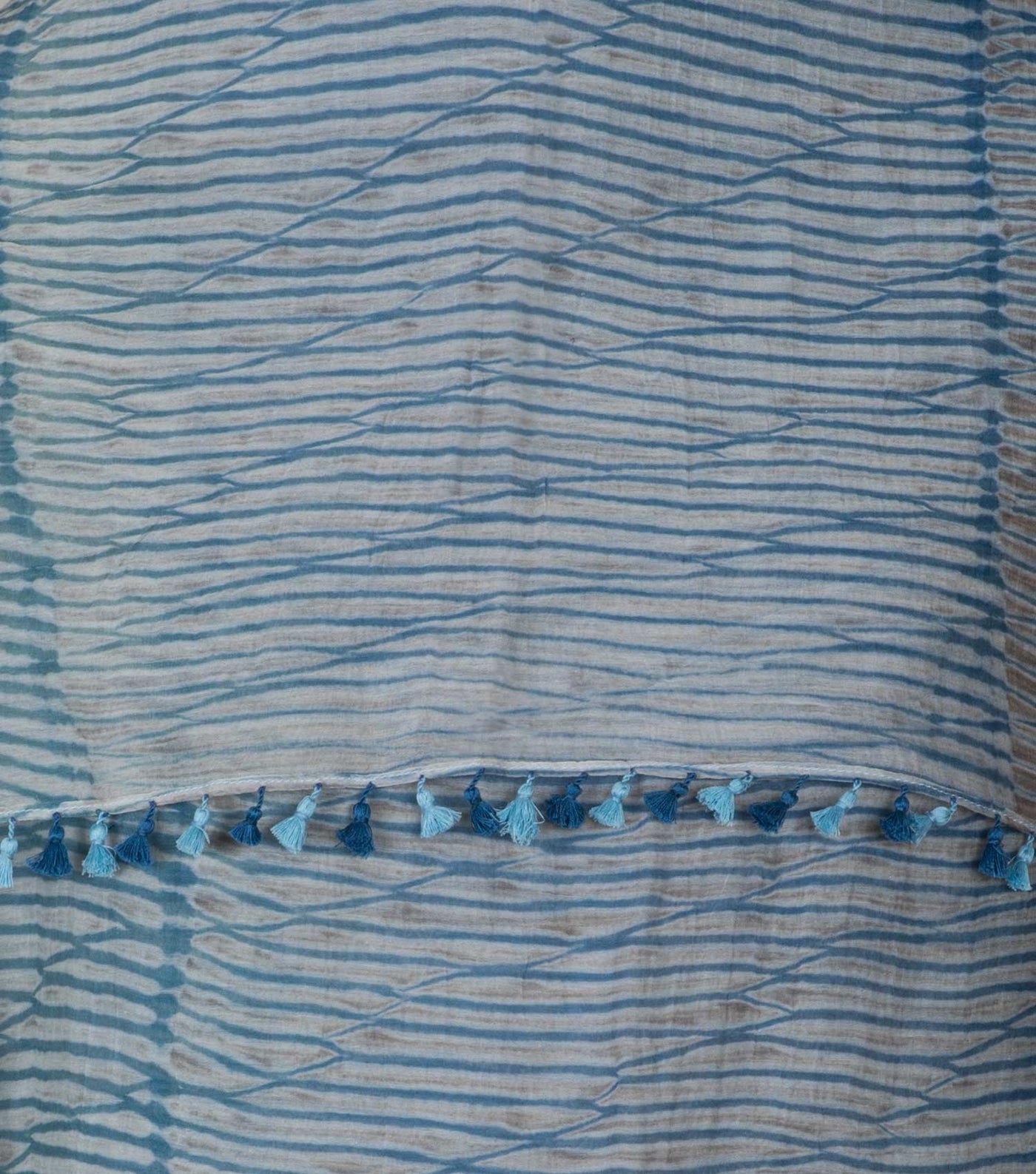 Shibori Chanderi Scarf