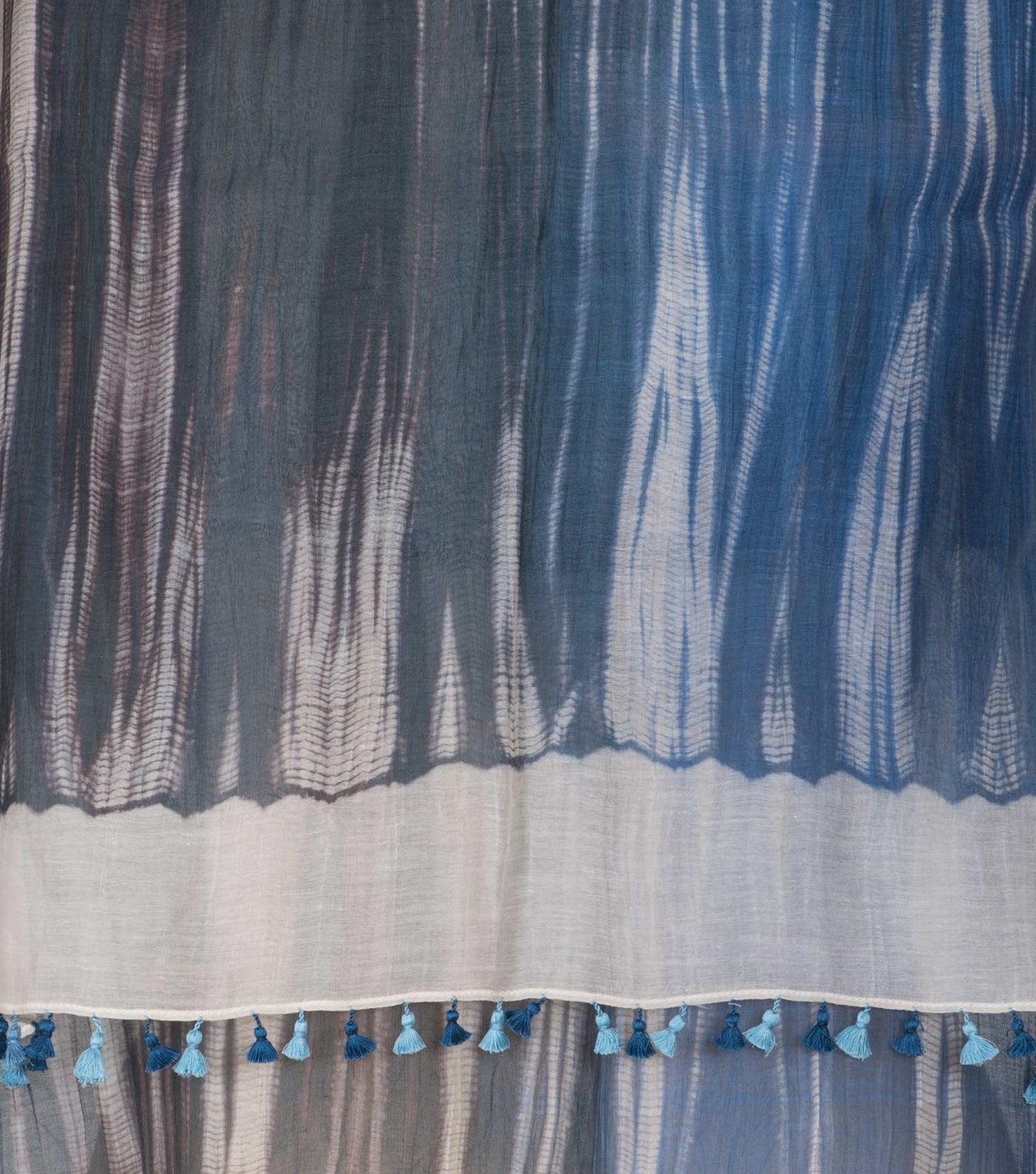 Shibori Chanderi Scarf