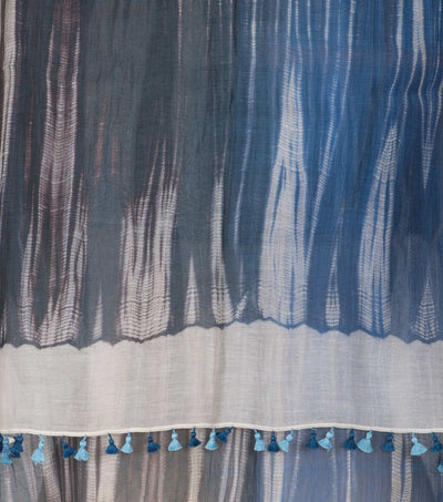 Shibori Chanderi Scarf