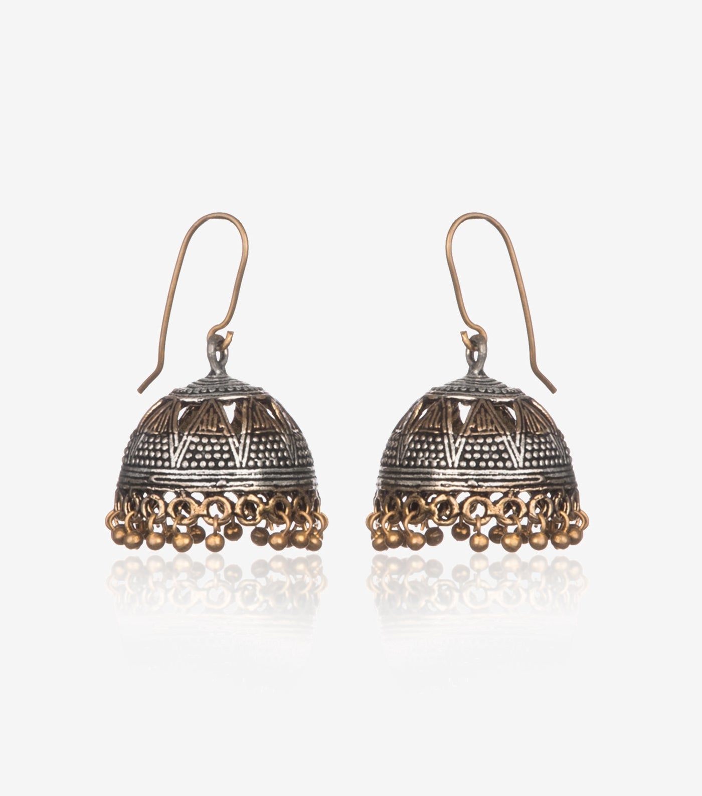 Classic Indian Chandelier Earrings or Jhumkas